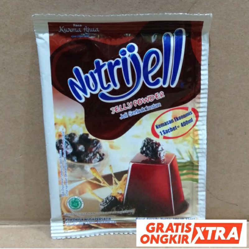 

NUTRIJELL JELLY POWDER KURMA AJWA 10GR