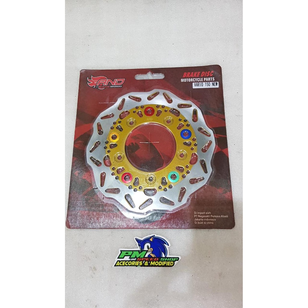 PIRINGAN CAKRAM DEPAN VARIASI VARIO 150 LUBANG 5