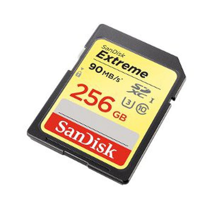 Sandisk Extreme Sd Card / Sdcard / Sdxc 256Gb 90Mbps - Garansi Resmi