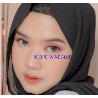 Softlens Recipe DIA 14.5mm NORMAL & MINUS GREY BROWN BLUE (-0.50 s/d -3