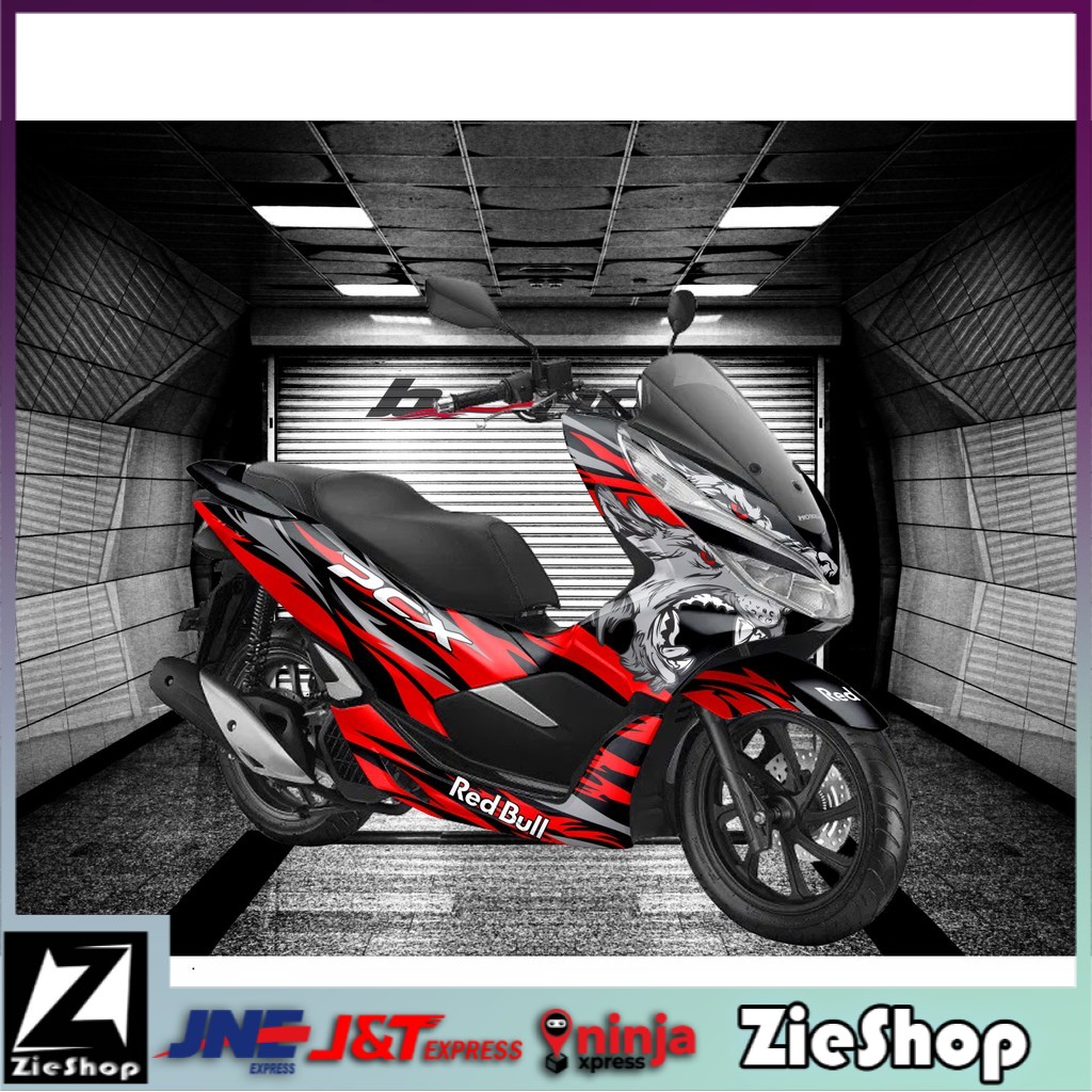 Striping pcx full body Stiker motor pcx variasi Decal full body pcx 150