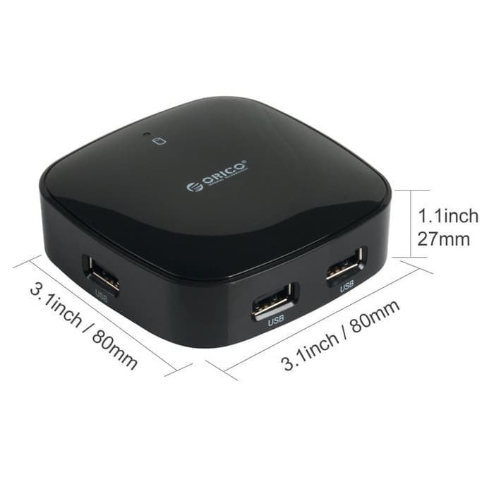 ORICO H4818-U3 Portable 4 - Ports USB 3.0 HUB 4 Port USB HUB Adapter