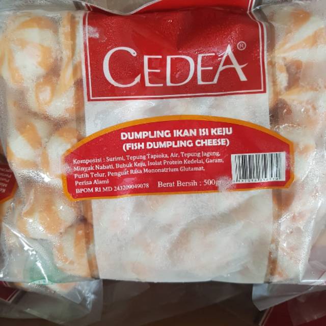 

CEDEA Dumpling Ikan isi Keju