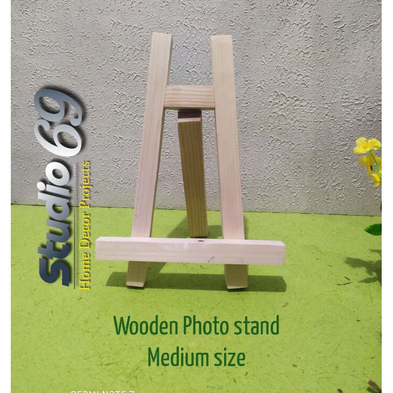 

Dudukan photo, easel kayu