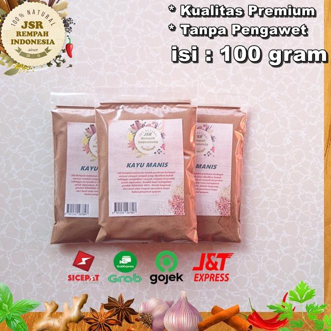 

Reborn KAYU MANIS BUBUK ISI 100 GRAM BUMBU DAPUR JSR REMPAH