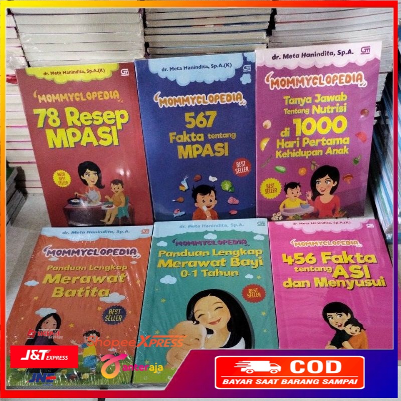 Jual Paket Buku Mommyclopedia Resep Mpasi By Dr Meta Hanindita