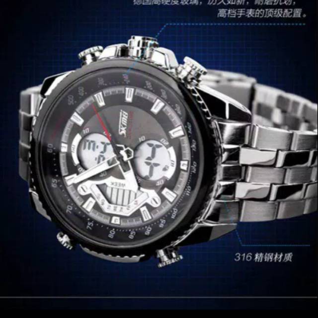 Jam tangan pria SKMEI Elgrand 0993 original