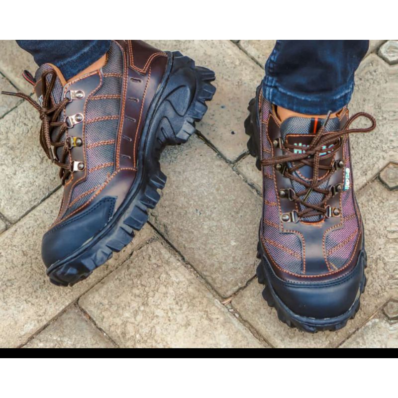 sepatu safety boot pria original touring outdoor hiking grade A work outdoor Premium terbaru-6