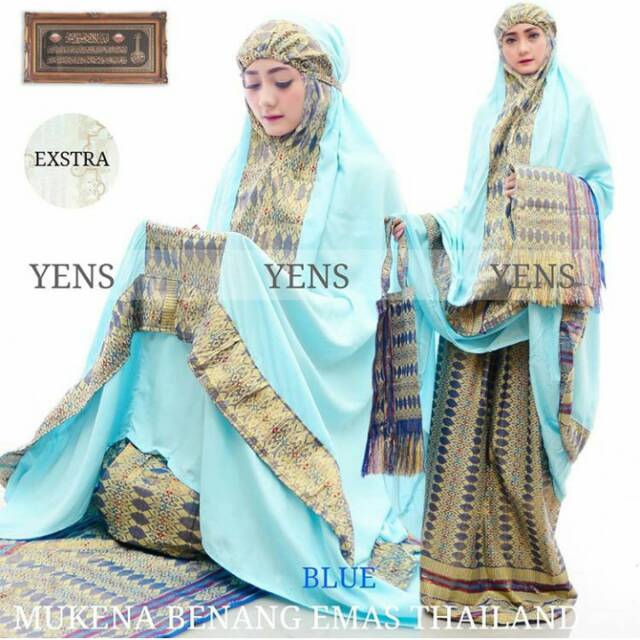 MUKENA THAILAND SONGKET BENANG EMAS By.YENS