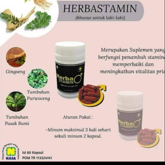 Herbal Stamina Obat Kuat Pria