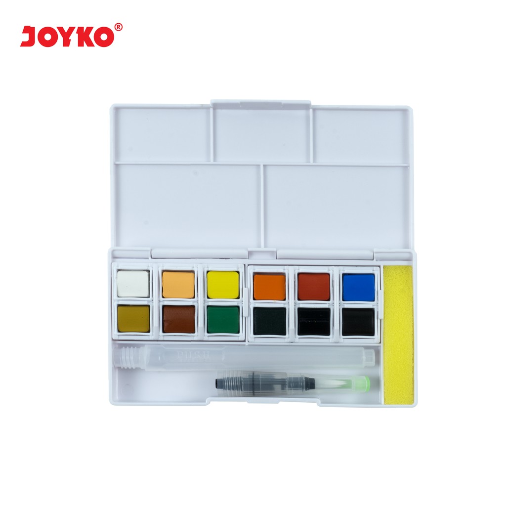 Watercolor Cat Air Joyko WC-2000 12 Colors Warna | Shopee Indonesia