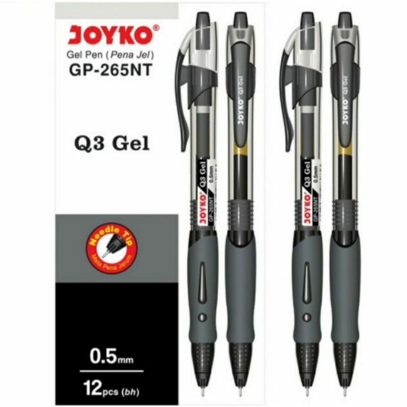 

Pulpen Pena Gel Pen Pulpen GEL JOYKO GP 265NT BLACK ORIGINAL