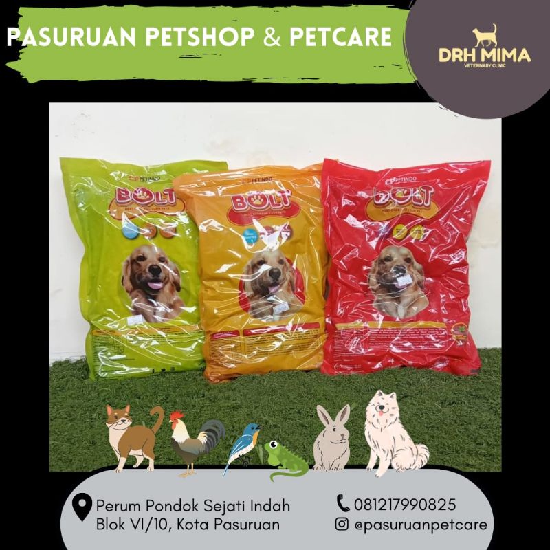 Bolt dog food