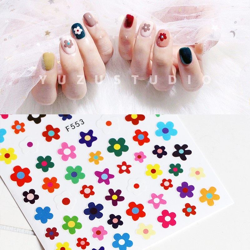 Stiker Kuku Ukuran Kecil Untuk Nail Art