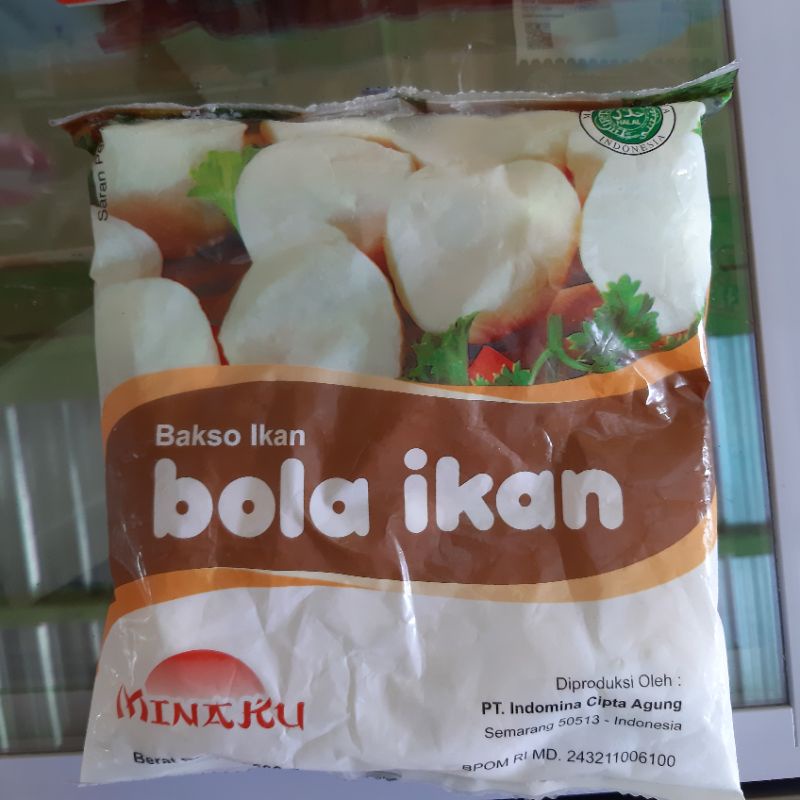 

minaku bola ikan 500g