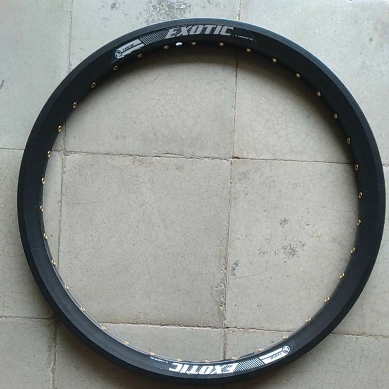 Rims sepeda lipat alloy exotic double wall 20 inch