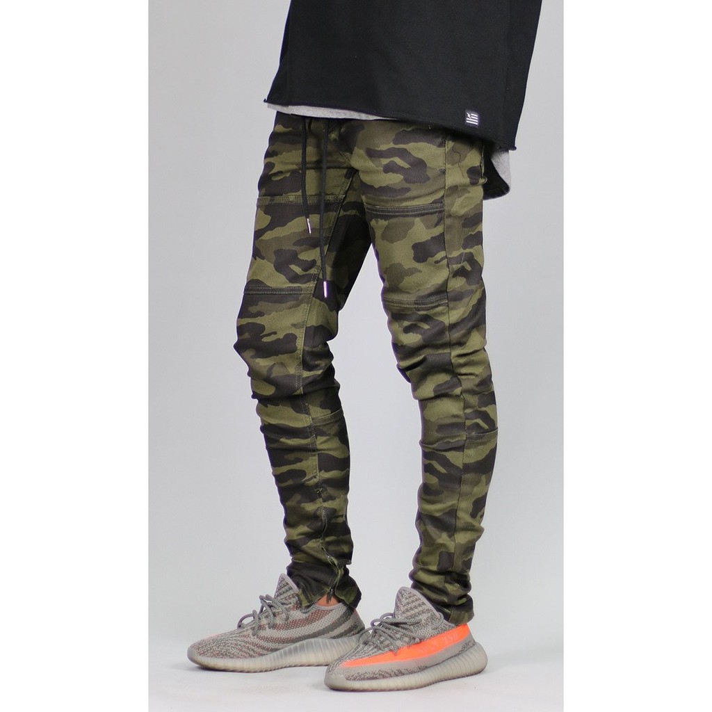 Hyperdenim Olive Camo Zipper 100% Authentic