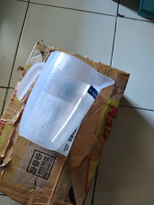 Gelas Ukur Takar Plastik 500ml Dan 1.000ml