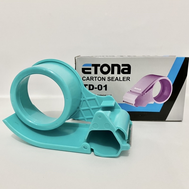 ETONA Carton Sealer 48mm DISPENSER TAPE LAKBAN 2 INCH/PEMOTONG LAKBAN/RUMAH LAKBAN / GLORY CARTON SEALER 48mm DISPENSER TAPE LAKBAN 2inch