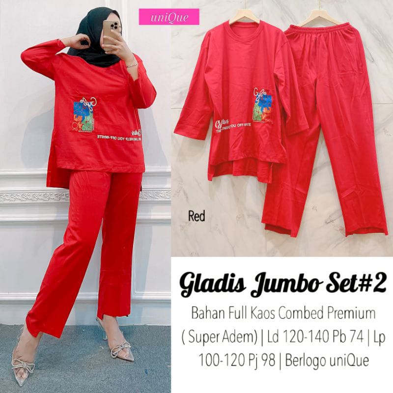 Setelan Celana GLADIS JUMBO SET