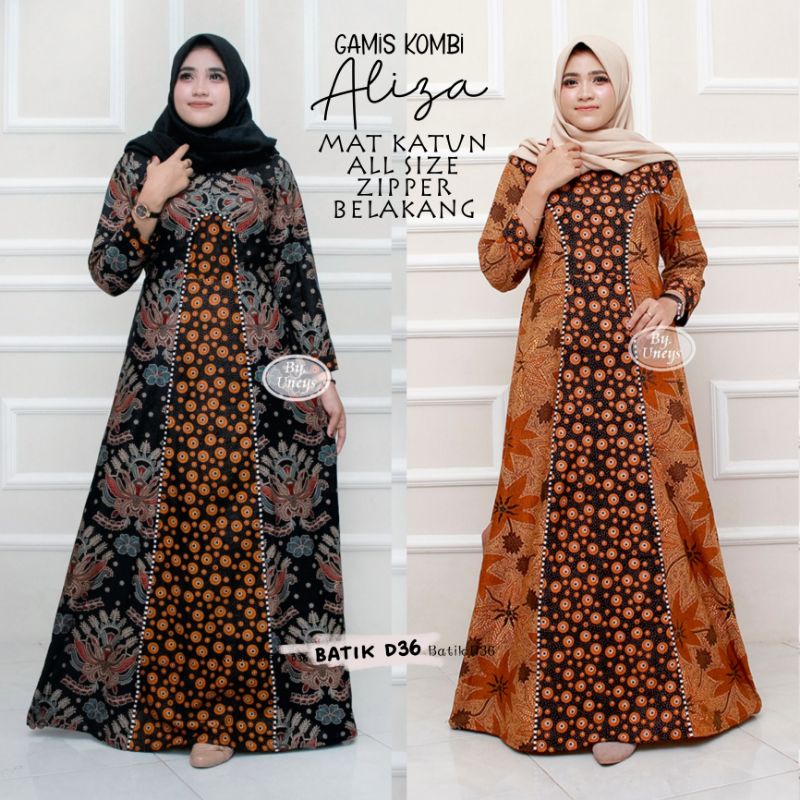 Gamis pesta kondangan bahan katun halus kombi Baju muslimah wanita remaja ibu ibu cantik syari muslim keren elegan anggun butik pesta kondangan kekinian obral promo cuci gudang