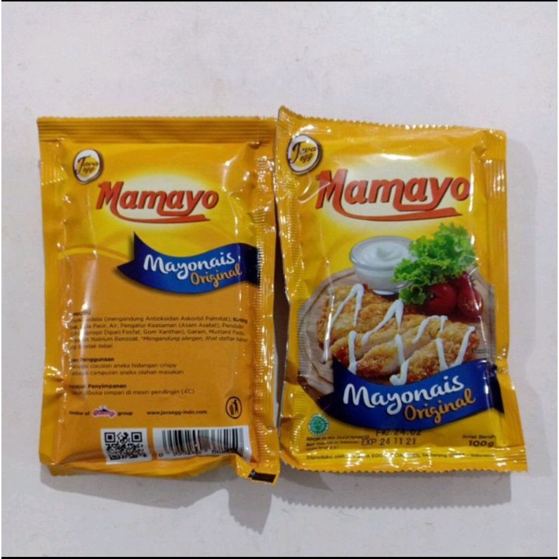 

MAMAYO mayonaise 100gr