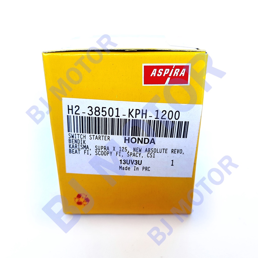 Bendik Stater Relay Stater Switch Stater Honda Karisma Supra X 125 New Absolute Revo Beat/Scoopy Fi-4