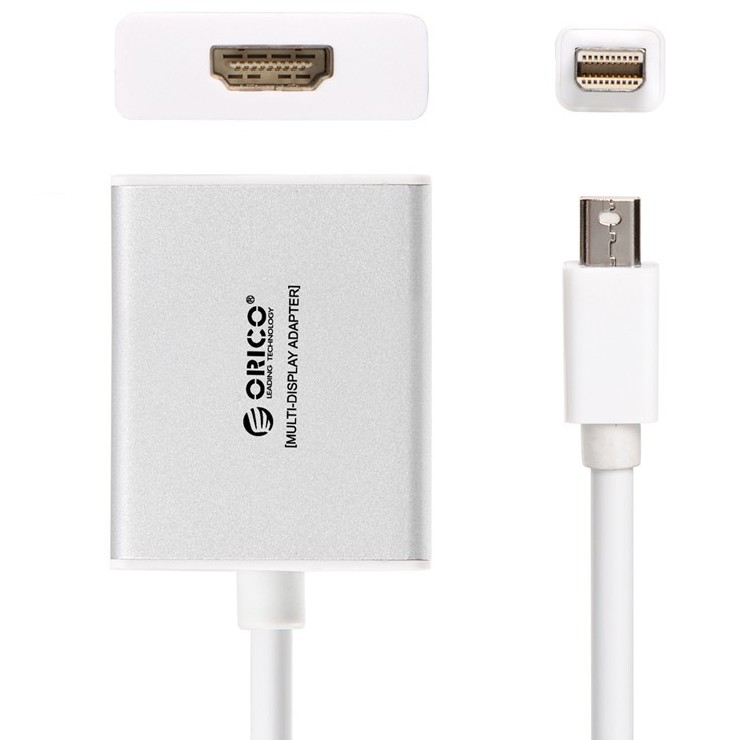 Orico DMP3H Mini Displayport to HDMI Display Adapter - Silver