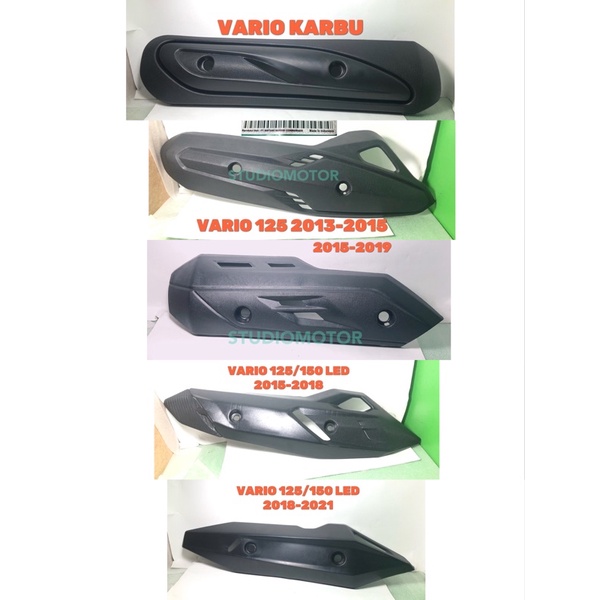 Tutup Knalpot VARIO CARBU 110 125 150 KARBU FI CBS ESP 2008-2021
