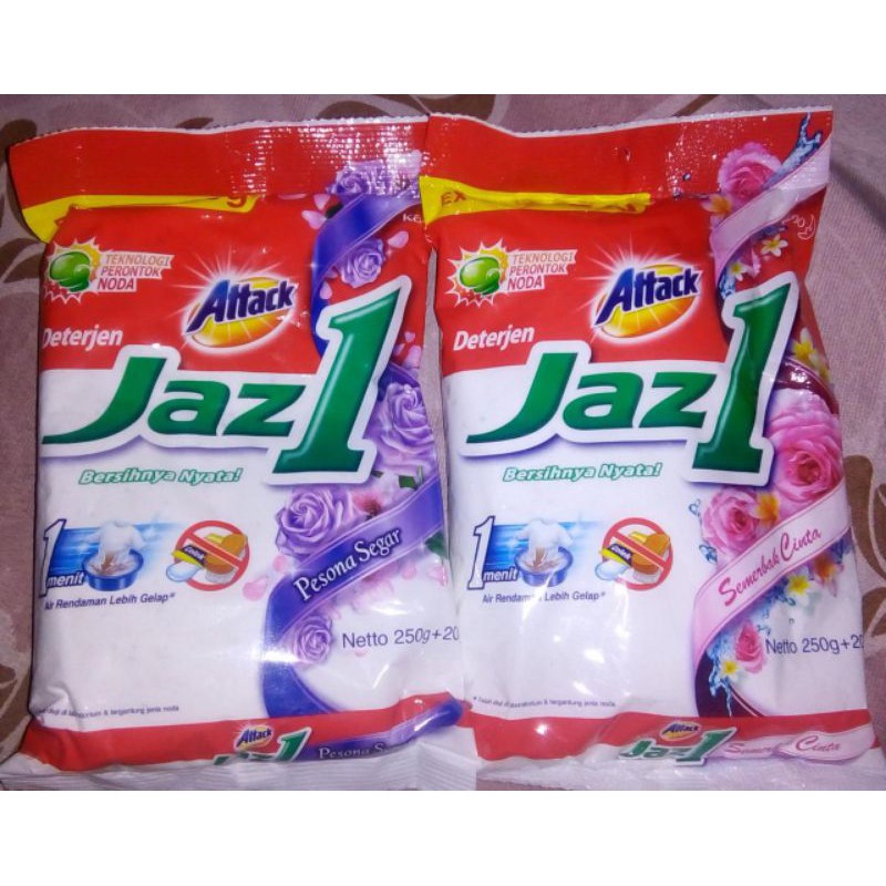 [PROMO TERMURAH] ATTACK JAZ 1 250GR DETERJEN BUBUK