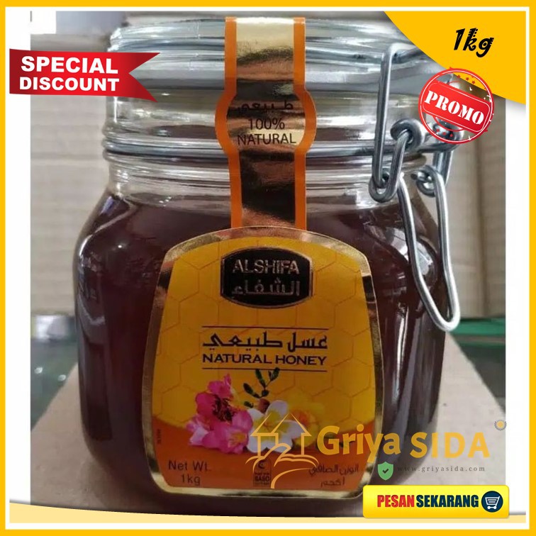 Madu Al Shifa 1kg madu arab alshifa saudi original harga grosir