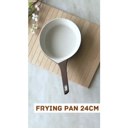 BOLDe Infinity Pan Fry Pan 24cm Gold Diecast Pan Penggorengan Teflon