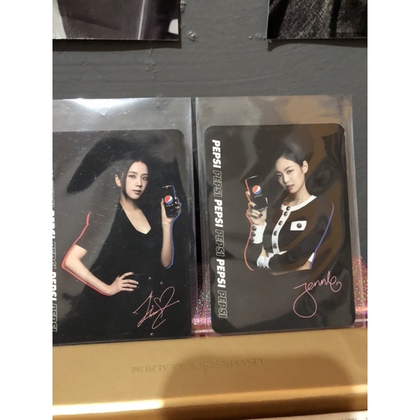 BOOKED Blackpink X Pepsi Photocard Ver.2