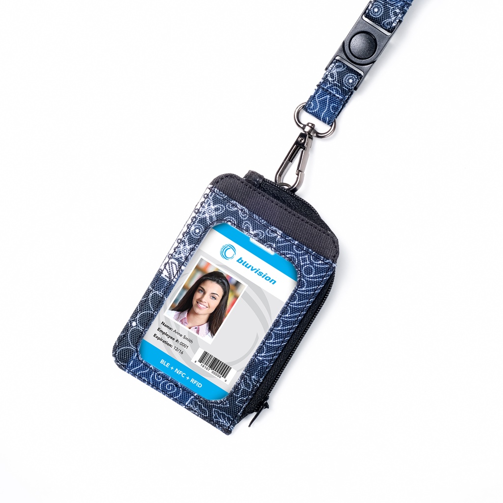 Gantugan ID Card Holder Name Tag Lanyard Dompet Kartu Multifungsi Pria Wanita - IDCS23