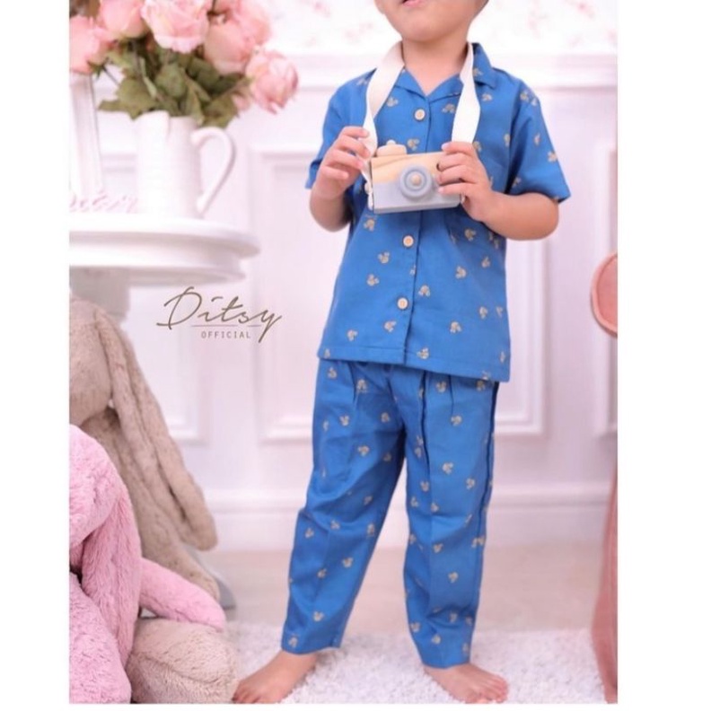 Little boy ditsy mickey no 7