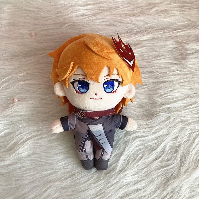 Mainan Genshin Impact  Plush Toy Scaramouche Anime Gorou Thoma Yae Miko Plushies Doll