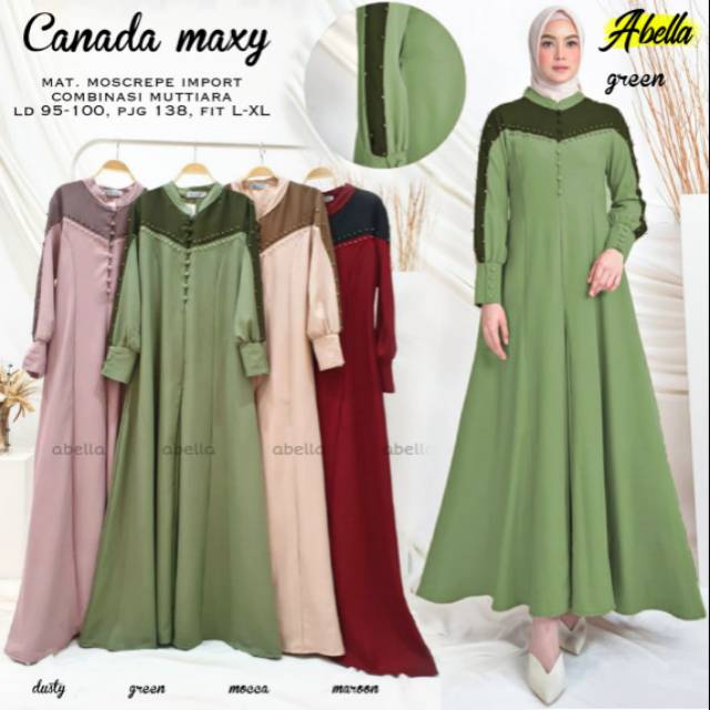 Canada maxy gamis muslim by abella