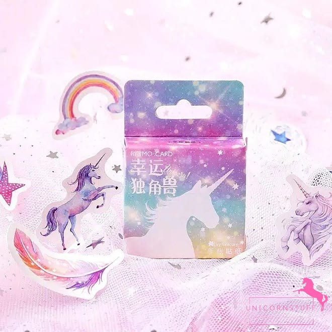 Sticker Unicorn Sticker Notebook Diary DIY Lucu