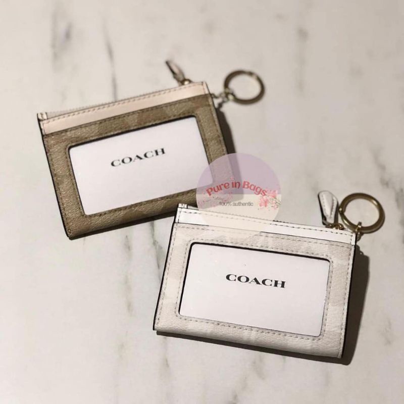 Dompet coach card mini authentic 100% ori outlet