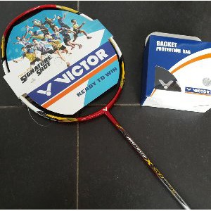 Raket Victor Meteor X 7600 Red Original Terlaris