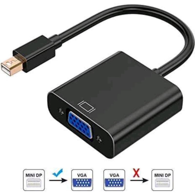 CONVERTER MINI DP TO VGA/CONVERTER MINI DISPLAYPORT TO VGA/THUNDERBOLT MINI DP TO VGA