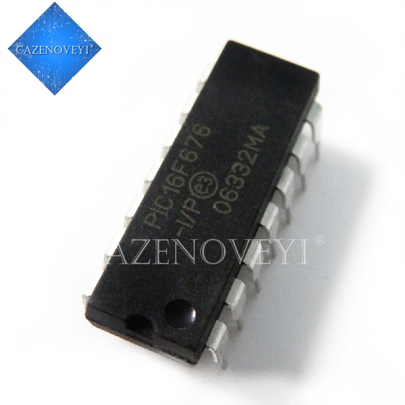 2pcs Ic Pic16F676-I / P P P Pic16F676-Ip Pic16F676 Dip-14