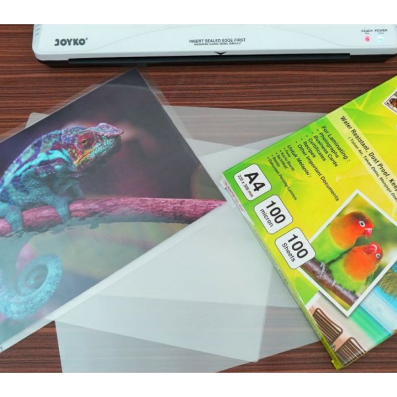 Plastik Laminating Film Joyko A4 100mc 100 Lembar