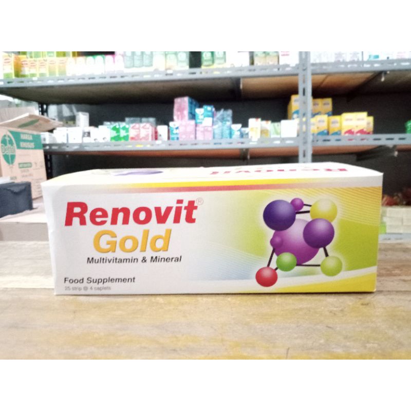 RENOVIT GOLD STRIP @4 KAPLET ED 06/2024