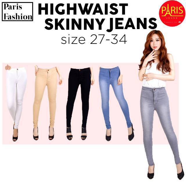 (BISA COD 27-34)Celana Panjang Highwaist Skinny Jeans