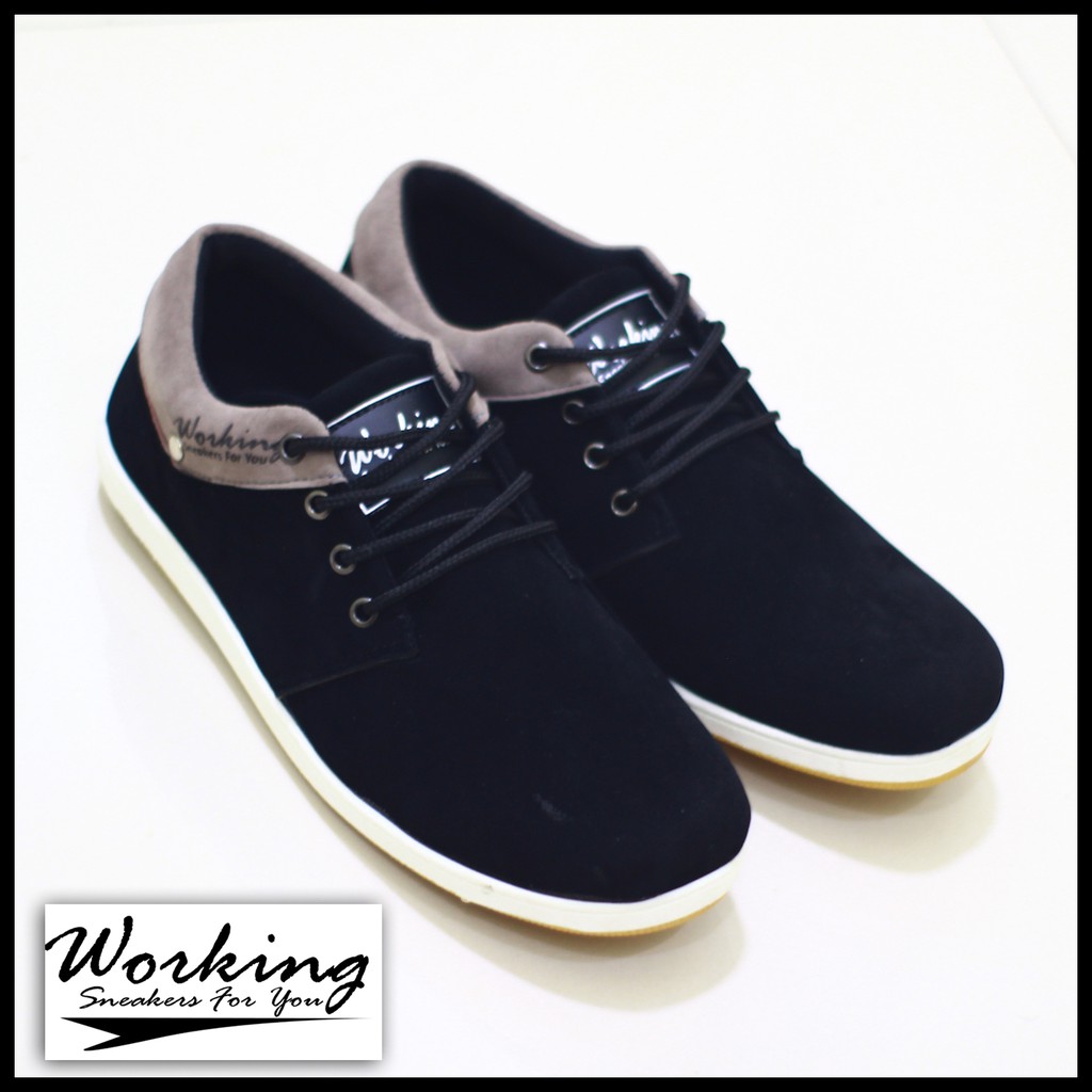 Sepatu Pria Kasual Kerja Working S-02