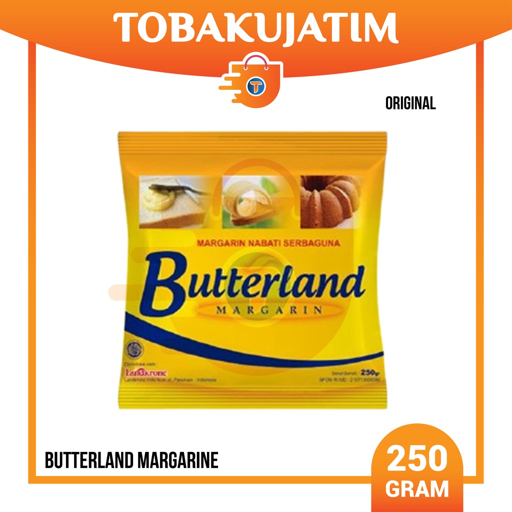 

BUTTERLAND SACHET margarine 250gr