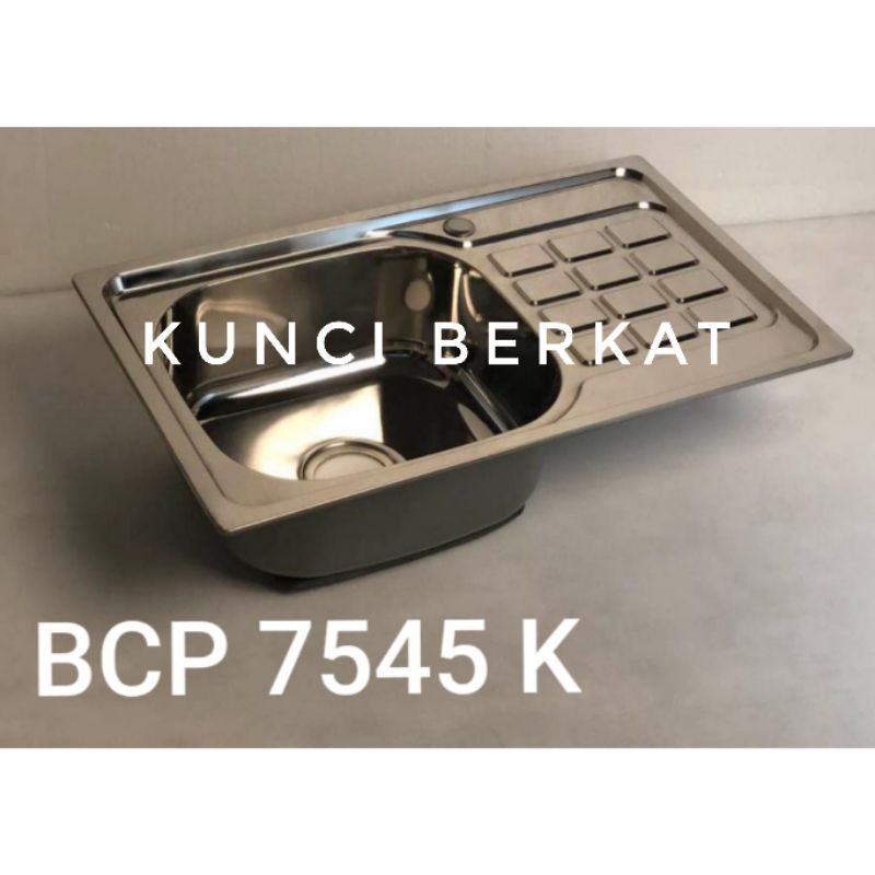 Kitchen Sink 1 Lubang 1 Sayap/Bak Cuci Piring 1 lubang 1 sayap