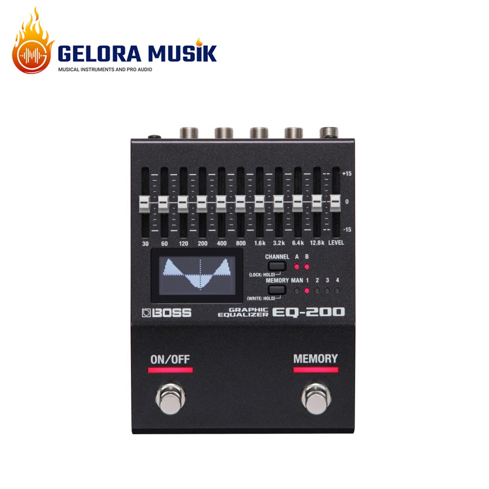 Efek Gitar Processor Boss EQ-200