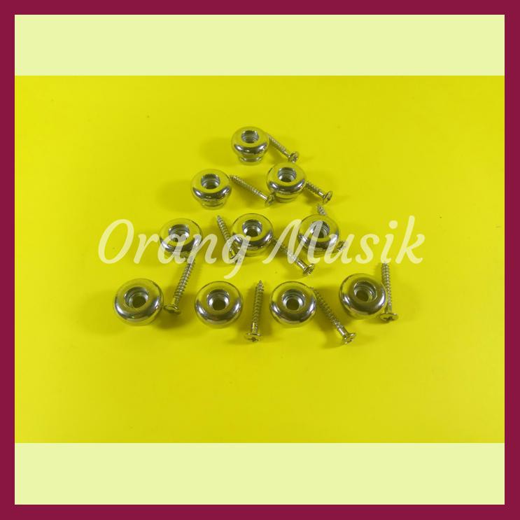 END PIN GITAR AKUSTIK DAN GITAR ELEKTRIK - PIN STRAP GITAR DAN BASS